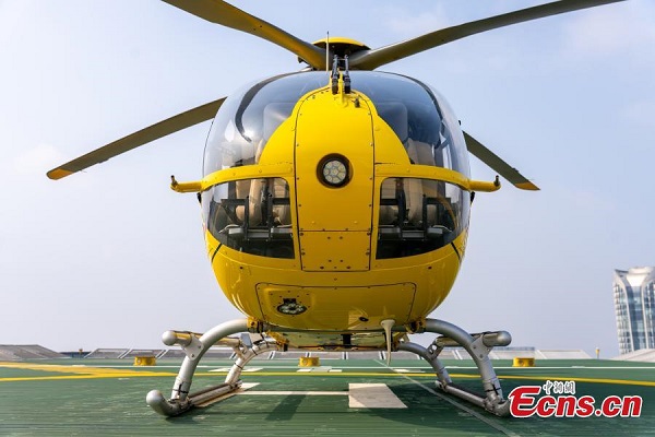 Hangzhou launches new low-altitude helicopter route