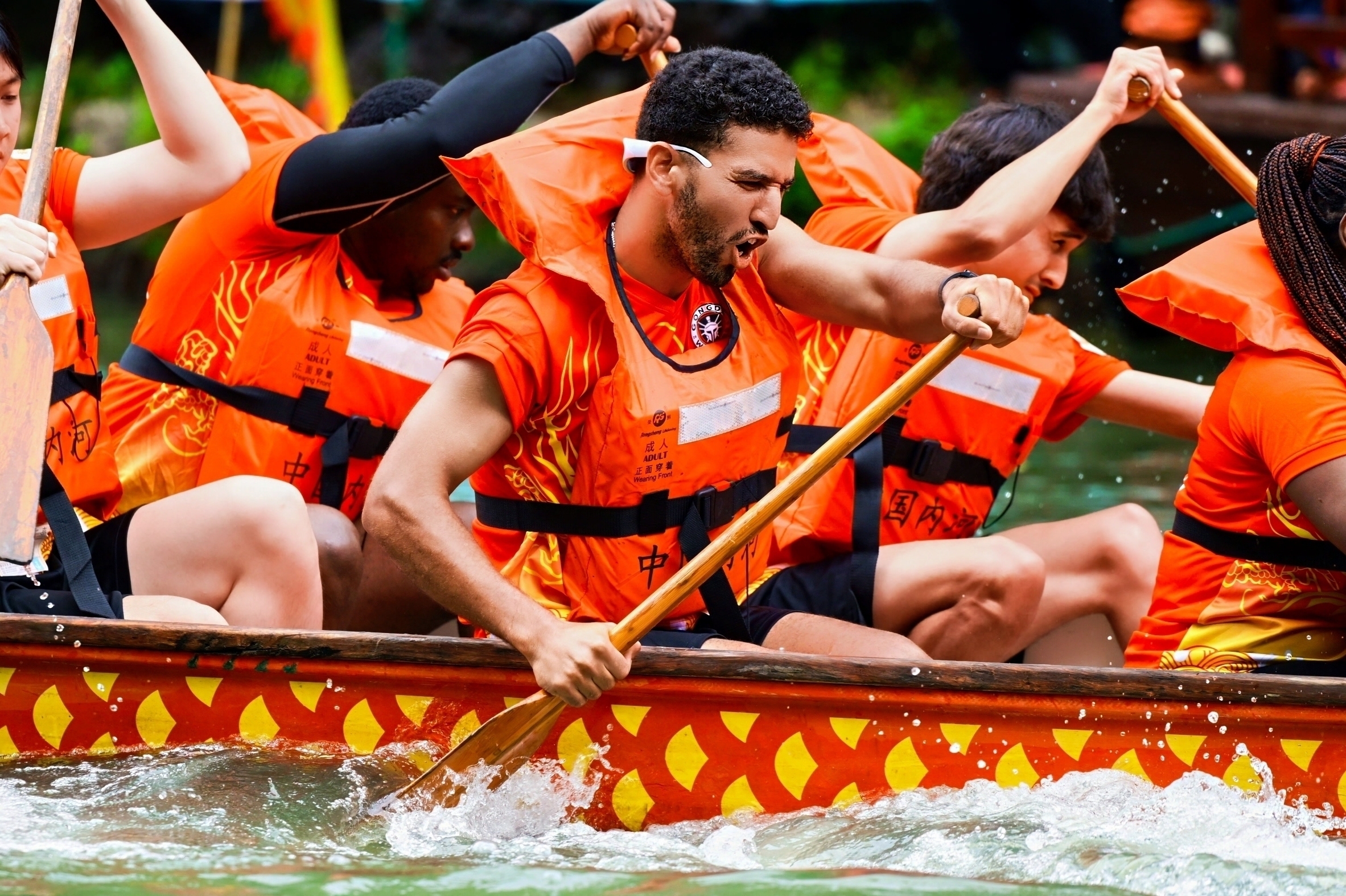 Best moments from 2026 Hangzhou Xixi Dragon Boat Cultural Festival