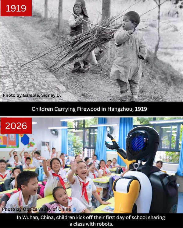 China's educational development in 100 years