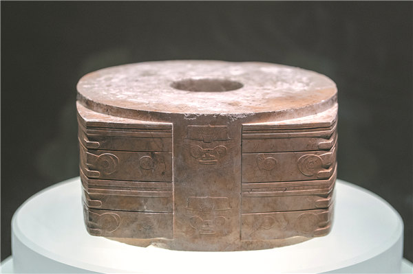 Liangzhu exhibition traces 5,000 years of jade cong history